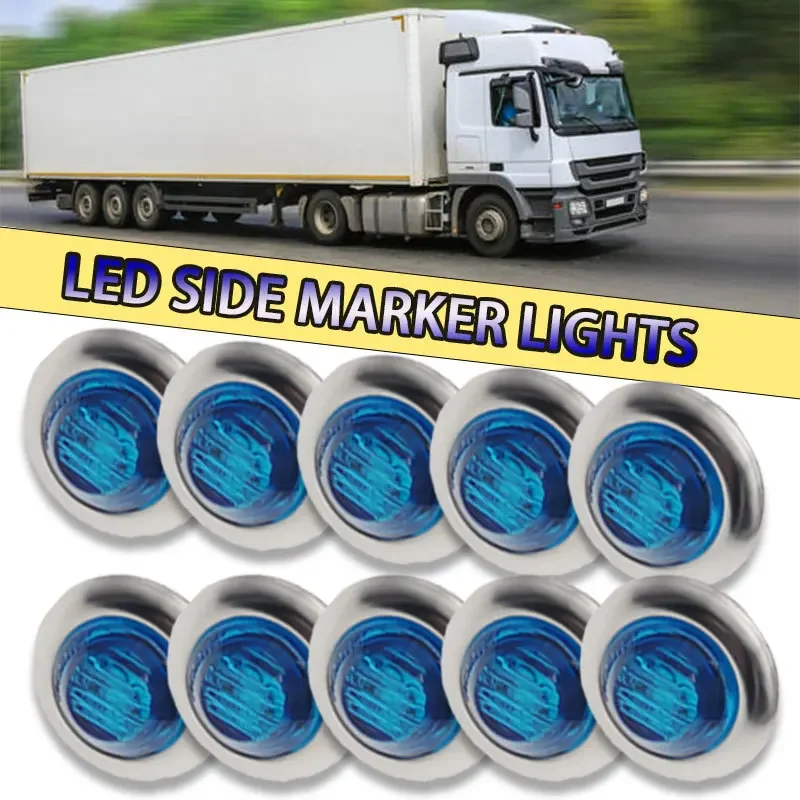 Bombillas LED azules 12V para posiciones laterales – camiones y tractores - imagen 2