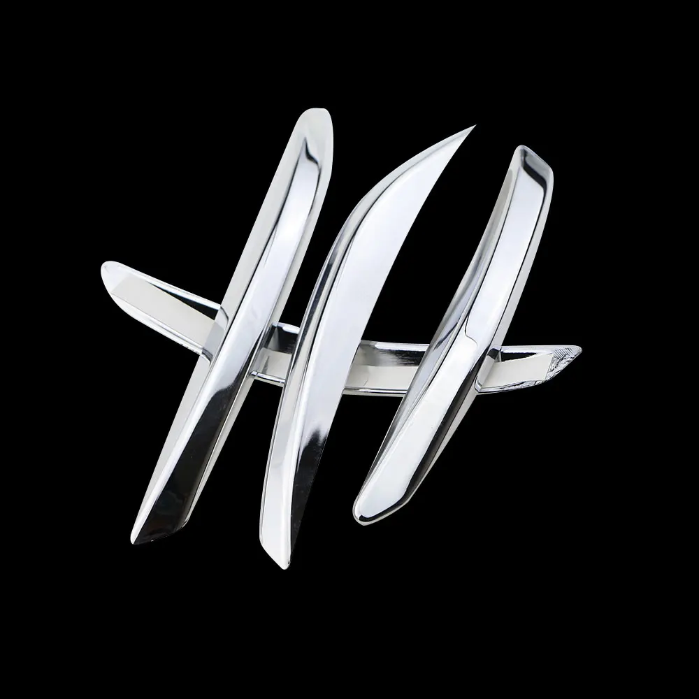 Cubierta adhesiva para luz antiniebla delantera, ABS embellecedor cromado, accesorios de modificación de decoración para Ford Fiesta MK7 2013-2017 - imagen 5