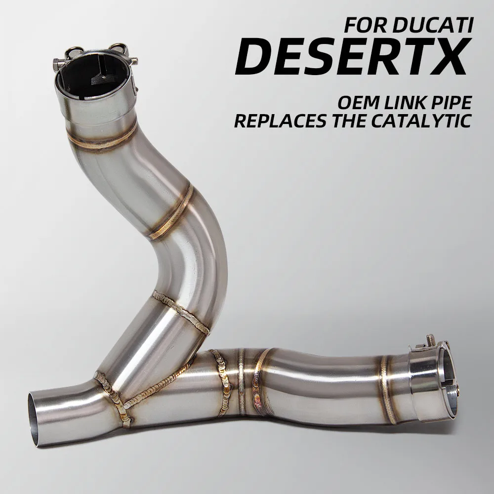 Tubo de escape medio Ducati Desert X 950 2022-2024 Original
