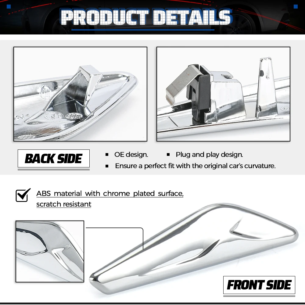 Intermitente lateral LED BMW X3 X4 F25 G01 2011-2018 - imagen 3