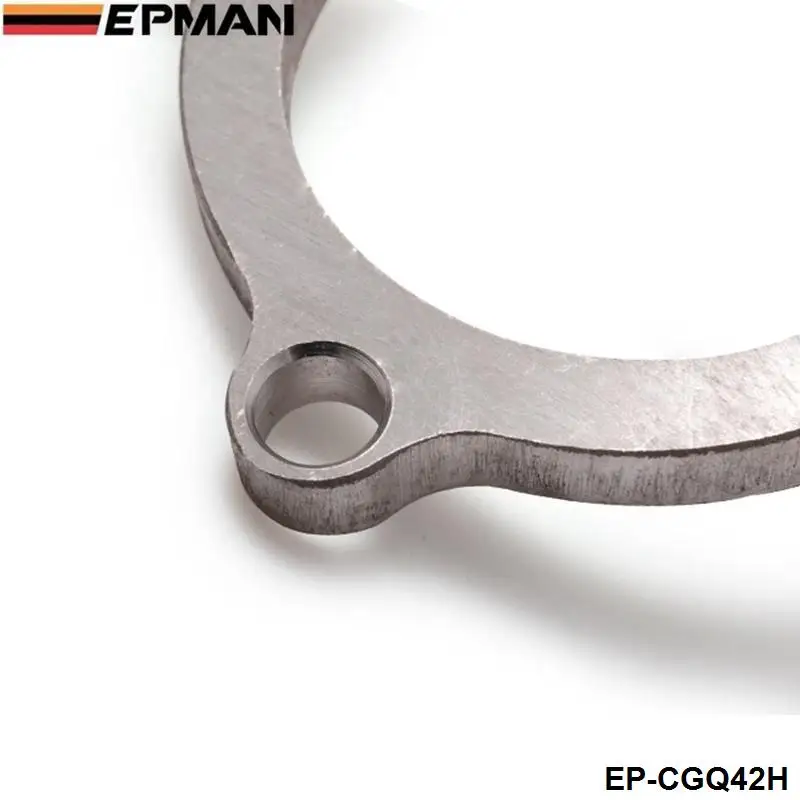 EPMAN Brida de escape turbo 2,5 pulgadas, 4 tornillos T3/T4 GT35 - imagen 3