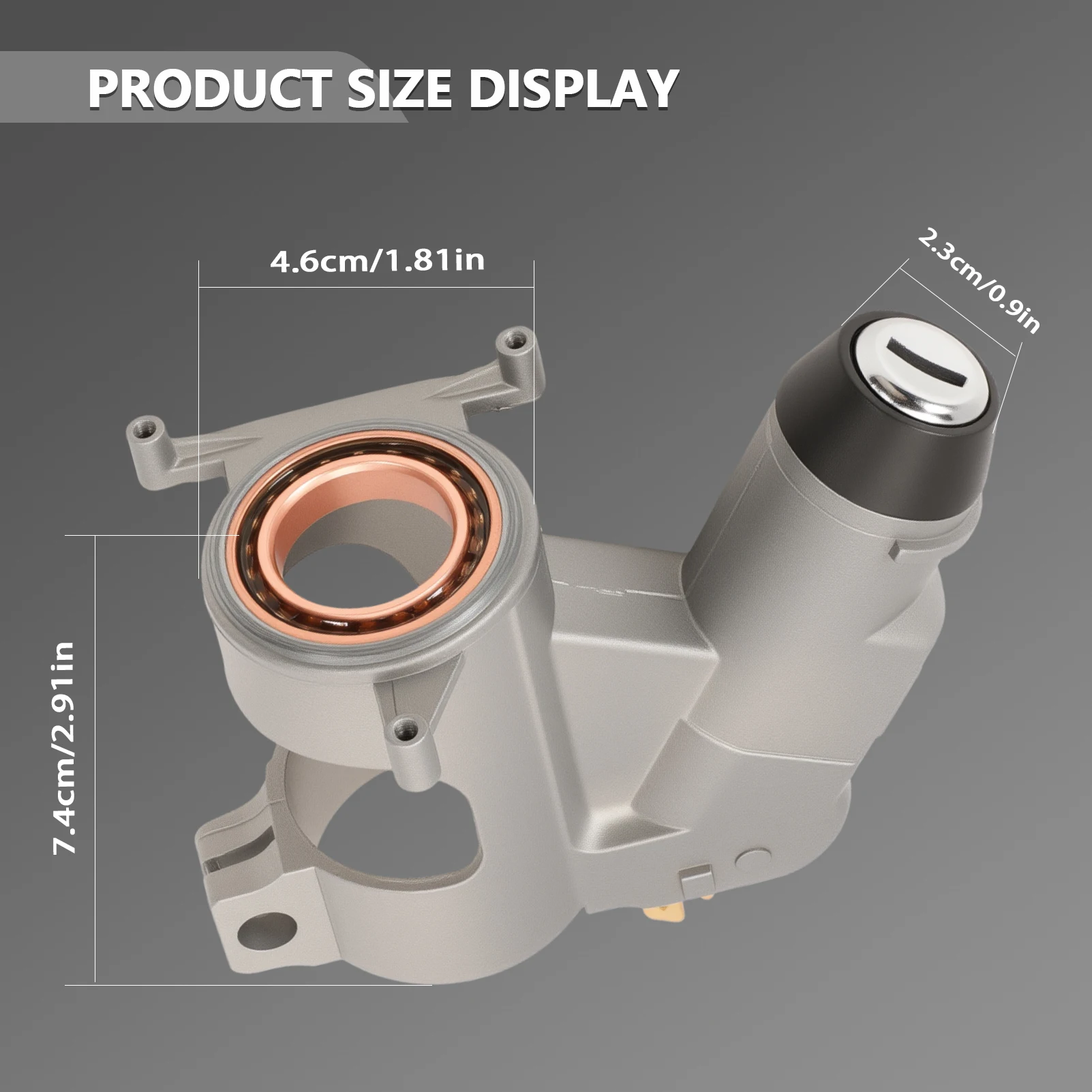 Carcasa de bloqueo de dirección 155905851 para VW Polo y Transporter T1-T3 - imagen 3
