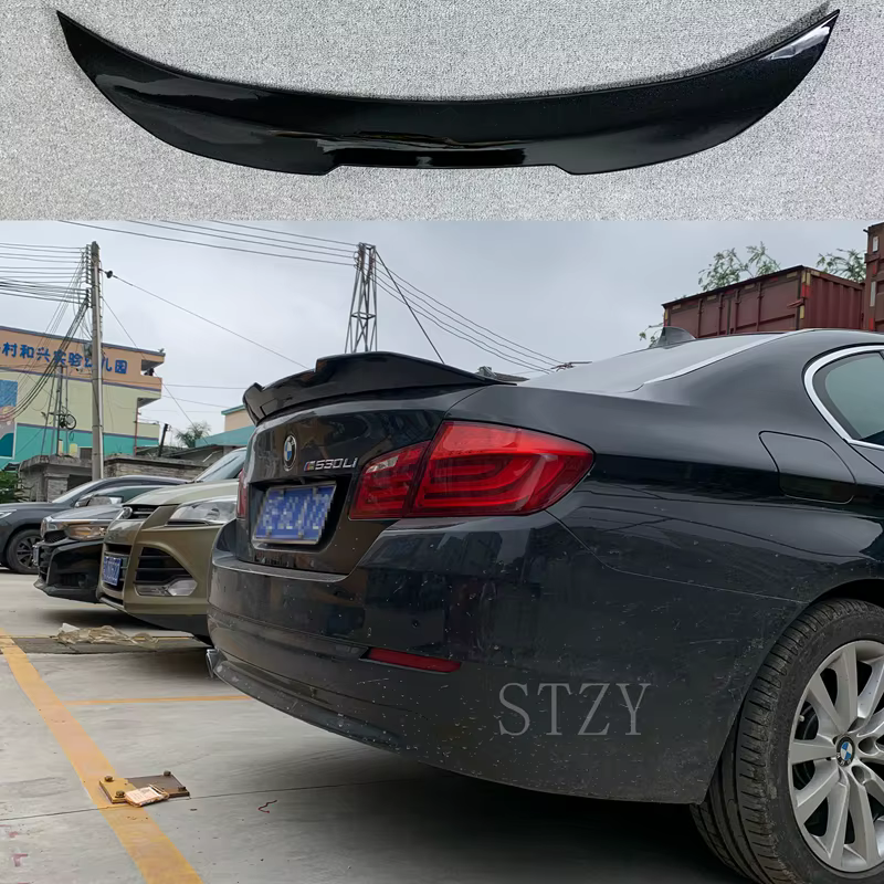 Alerón trasero negro brillante estilo PSM para BMW Serie 5 F10 2011-2017 - imagen 2