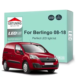 Bombillas LED interiores Canbus para Citroën Berlingo B9 2008-2018