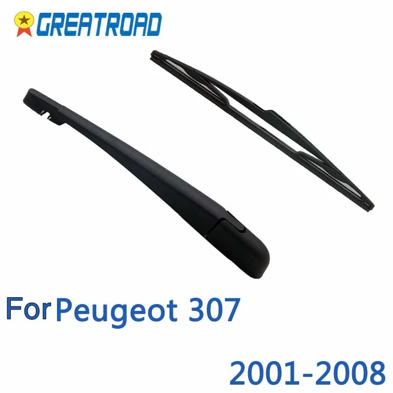 Escobilla trasera 14" para Peugeot 307 2001-2008 – Kit completo