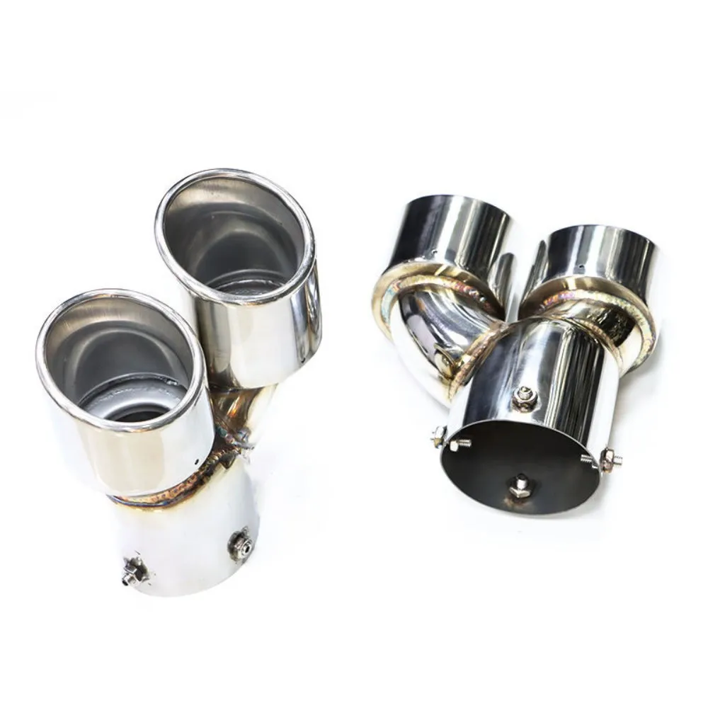 Puntas de escape de acero inoxidable para BMW G42 M240i 2021-2022 - imagen 4