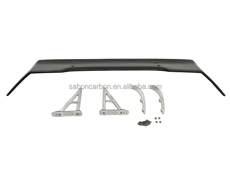 Vista posterior del alerón trasero para WRX S4
