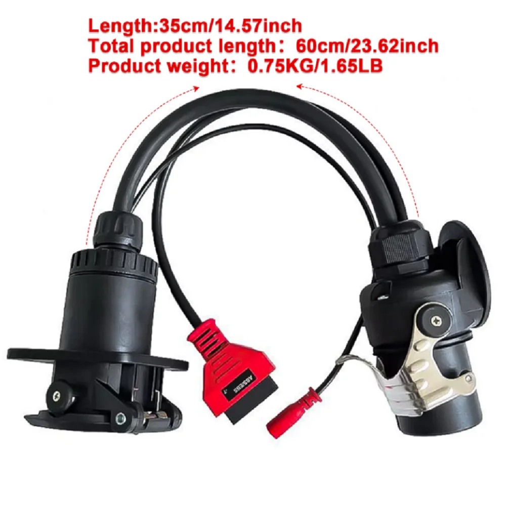 Cable diagnóstico EBS ISO 7638 para remolque - Autel Autocom Bosch - imagen 4