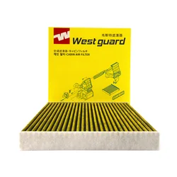 WESTGUARD filtro de habitáculo de carbón activo para Geely Coolray