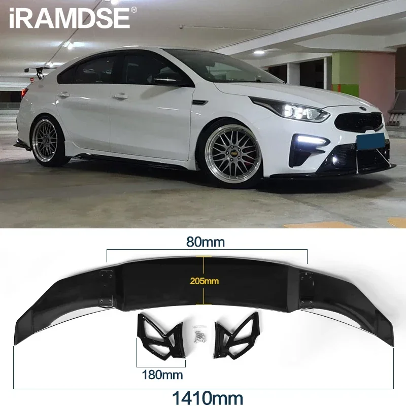Alerón trasero ABS efecto carbono para Kia Cerato GT 2019-2023 - imagen 4