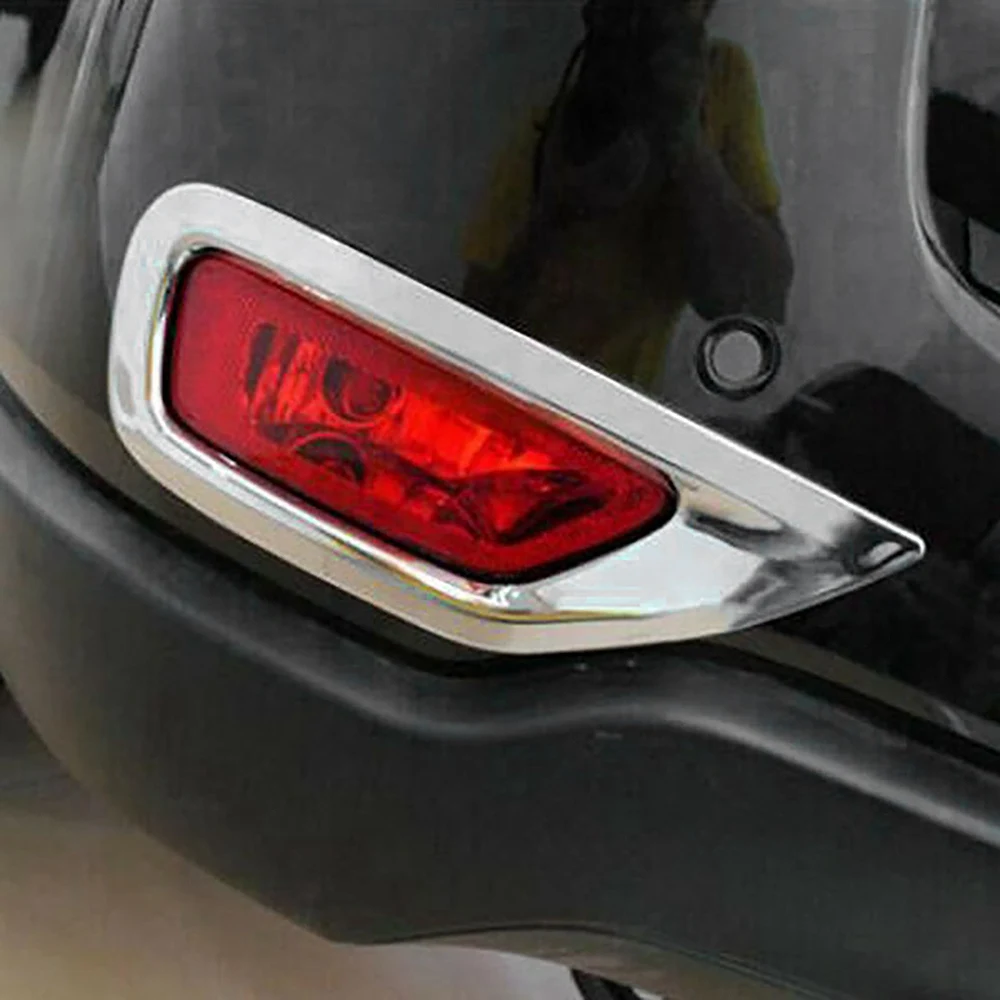 Reflector trasero cromado ABS para Jeep Grand Cherokee 2011-2019 - imagen 4