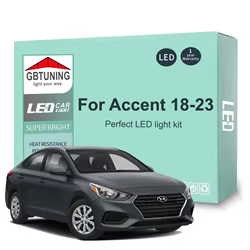 Kit bombillas LED Canbus interior y maletero Hyundai Accent HC
