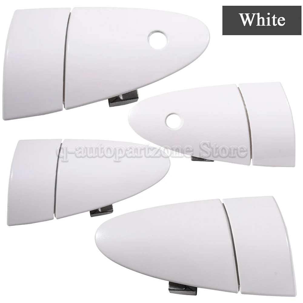 Manija de puerta Exterior de coche roja/negra/blanca izquierda derecha con/sin orificio para llave para Honda CRZ 2011-2015 72141-SZT-G01 72181-SZT-003 - imagen 5