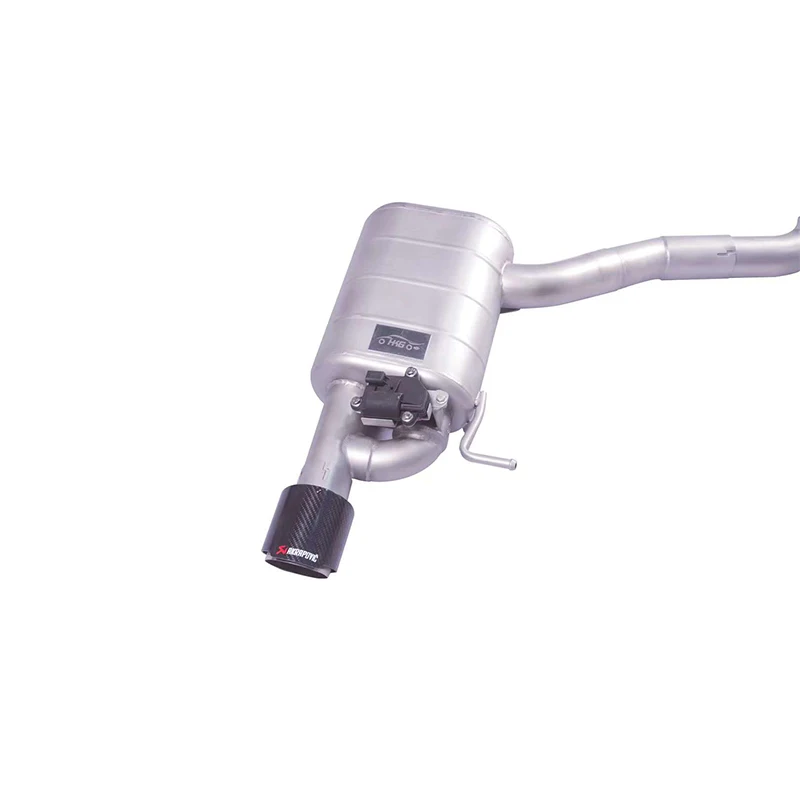 GFC escape catback Audi A5 B8 2,0 T 09-19 acero inoxidable válvula - imagen 5