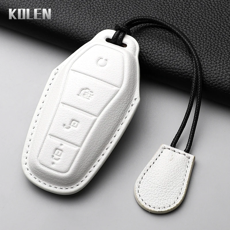 Funda de cuero para llave BYD Atto 3 – Protector de mando