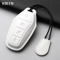 Funda de cuero para llave BYD Atto 3 – Protector de mando