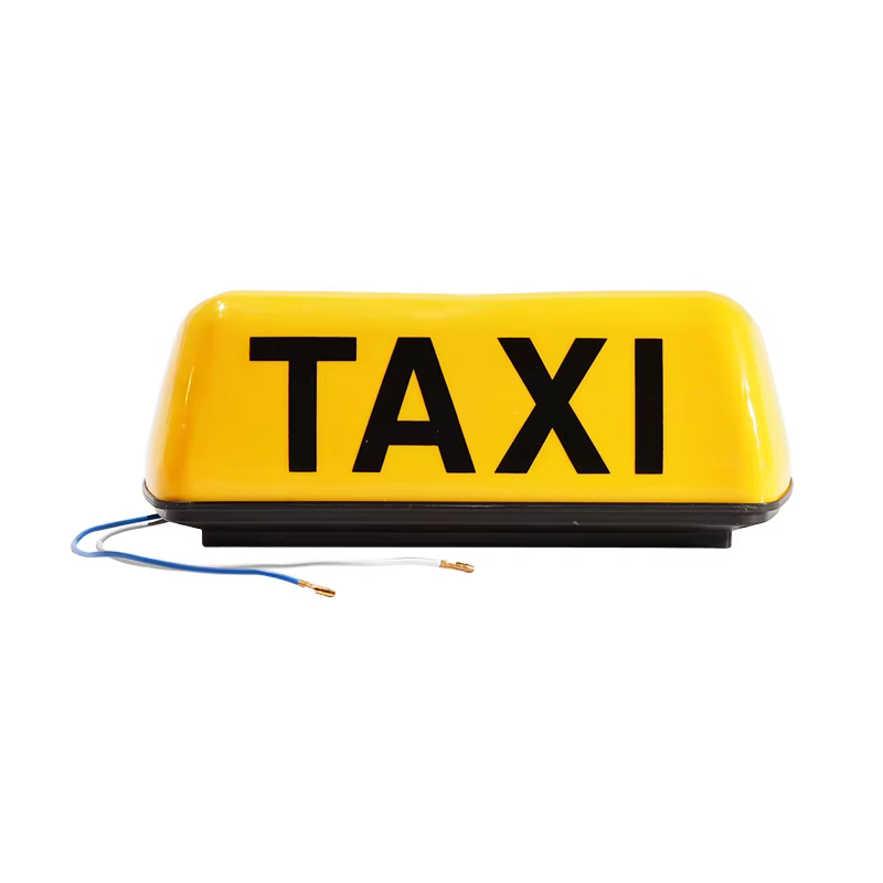 Luz magnética para taxi, señal de techo impermeable 12 V