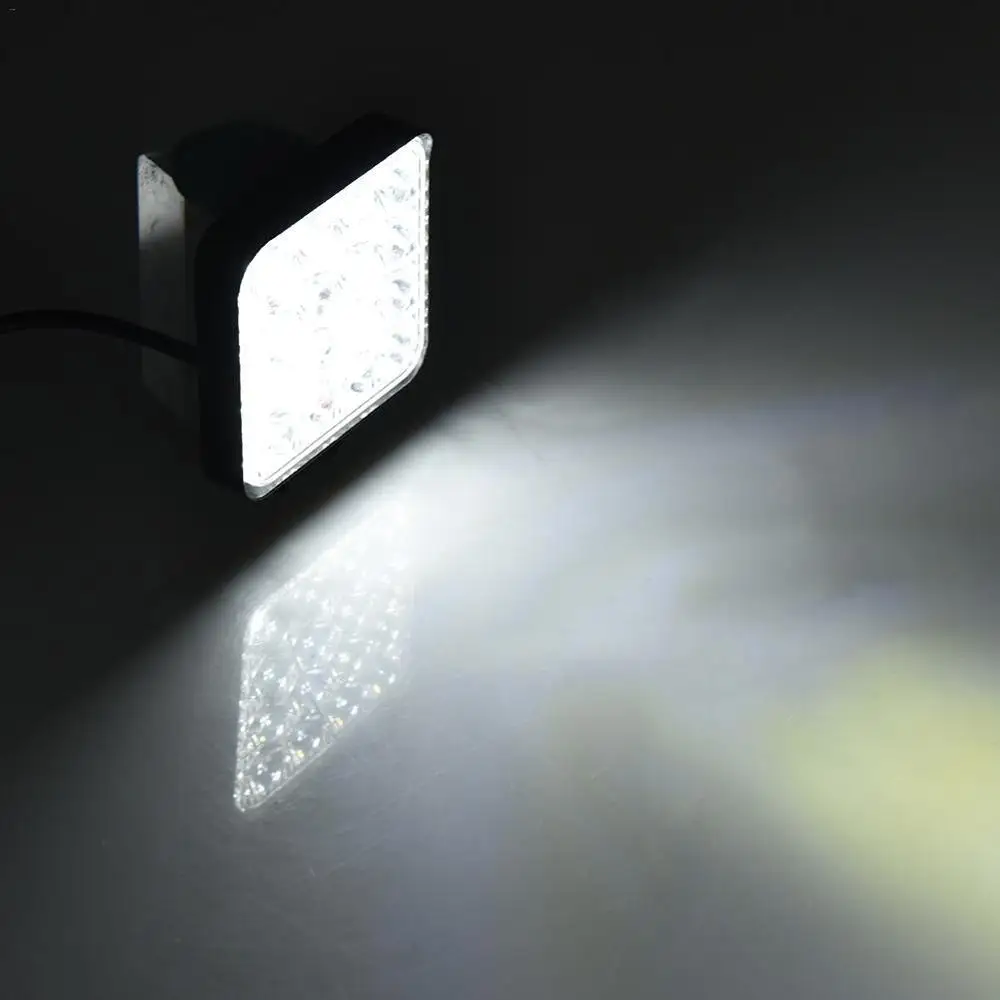 Luz de trabajo LED cuadrada faro auxiliar para coche - imagen 5