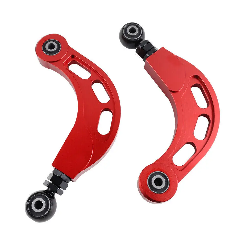 Brazo de control de inclinación superior trasero para Volvo C30 08-13 C70 06-08 S40 V50 04-13 ajustable con rodamientos esféricos juego de 2 - imagen 3