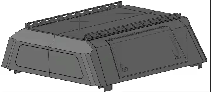 Cubierta rígida para caja Ford F-150 – capota dura camper pickup - imagen 4