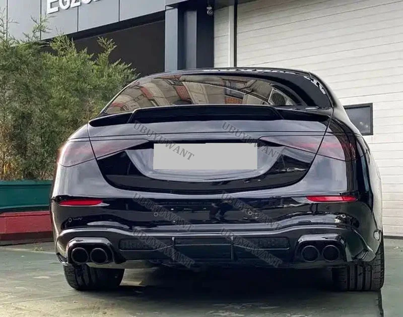Alerón trasero maletero estilo BBS Mercedes-Benz Clase S W223 S500 - imagen 4