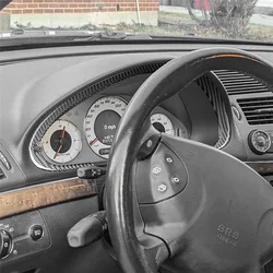 Cubierta Fibra Carbono Cuadro Instrumentos Mercedes Clase E W211 Tuning
