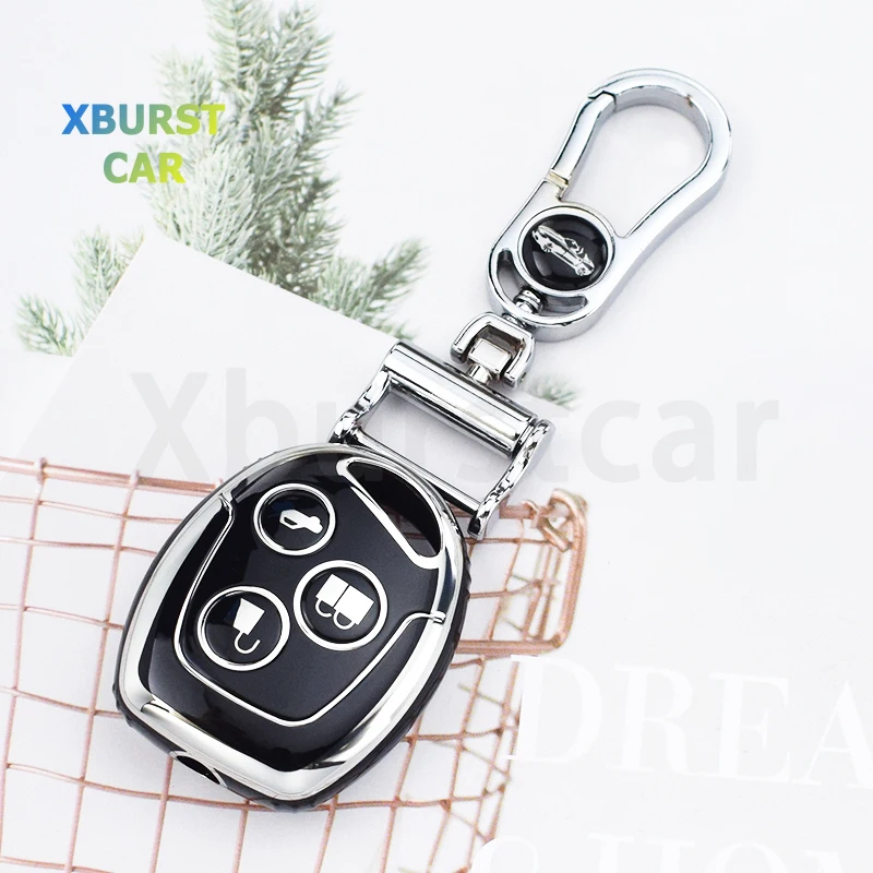 Funda de TPU para llave remota Ford Fiesta Focus Mondeo Ka Transit