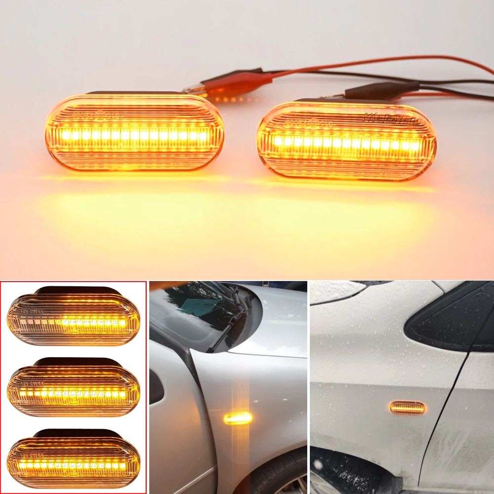 Intermitente lateral LED secuencial – Ford Focus MK2, Fiesta, C-Max - imagen 3