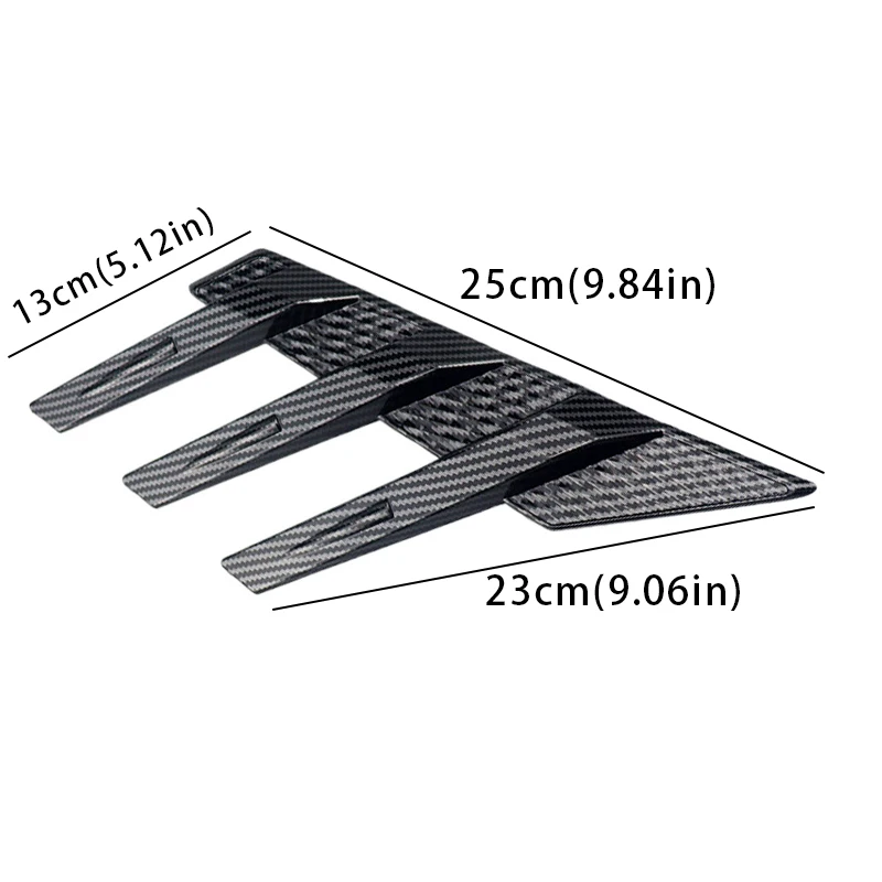 Pegatina decorativa para parabrisas trasero - accesorio coche deportivo - imagen 4