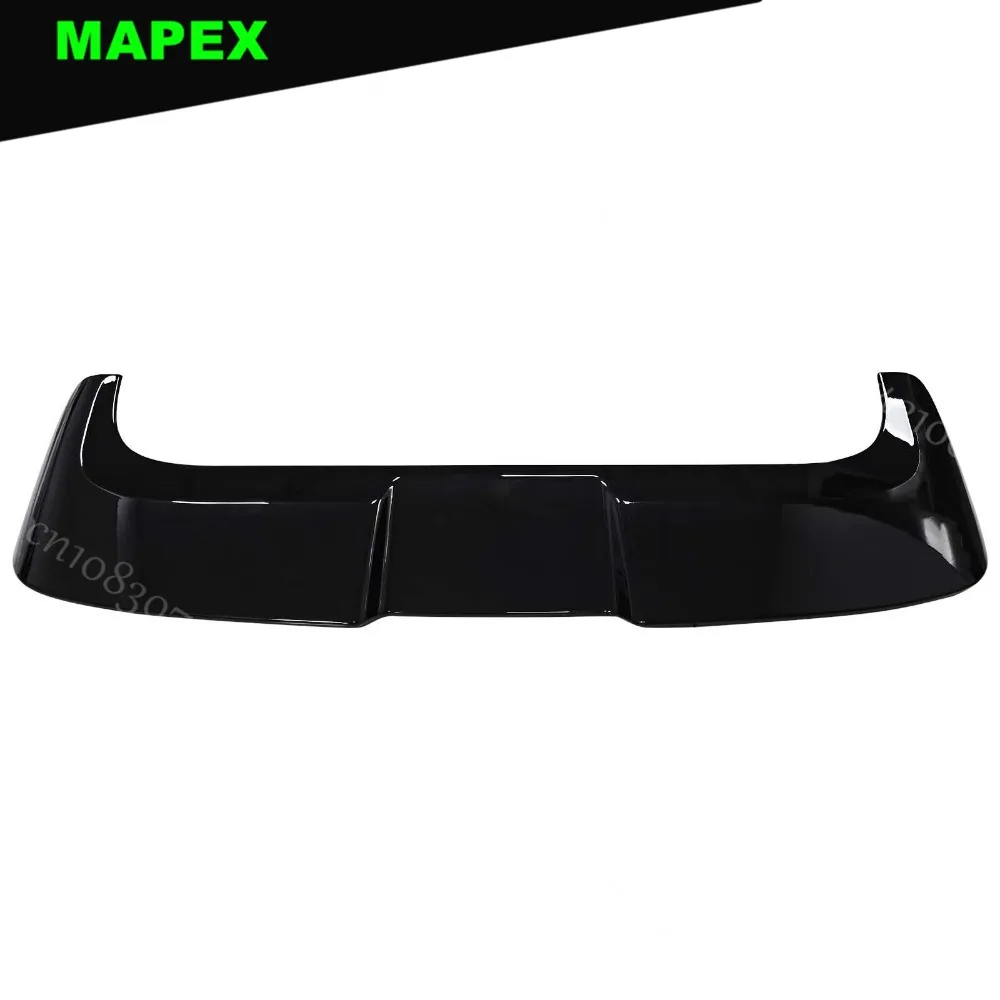 Alerón de techo trasero Subaru Crosstrek 2024 ABS negro brillante - imagen 4