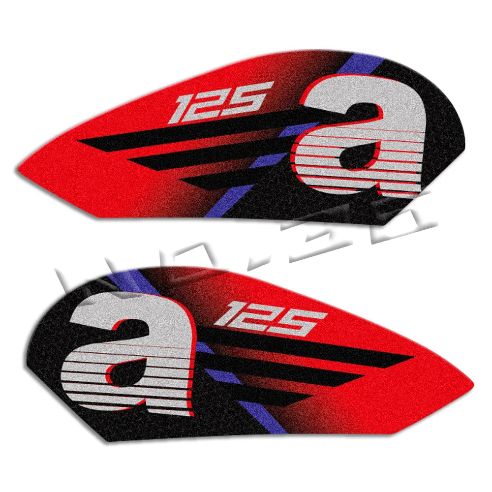 Diseño decorativo de pegatina protectora para tanque de moto