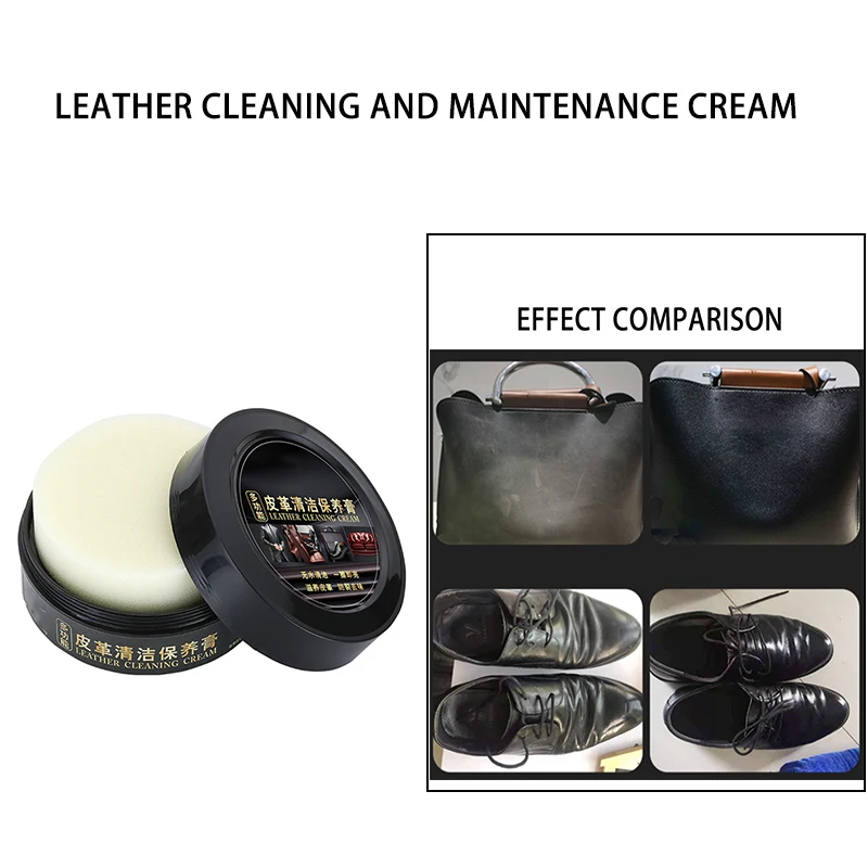 Crema limpieza y mantenimiento cuero coche - elimina manchas asientos