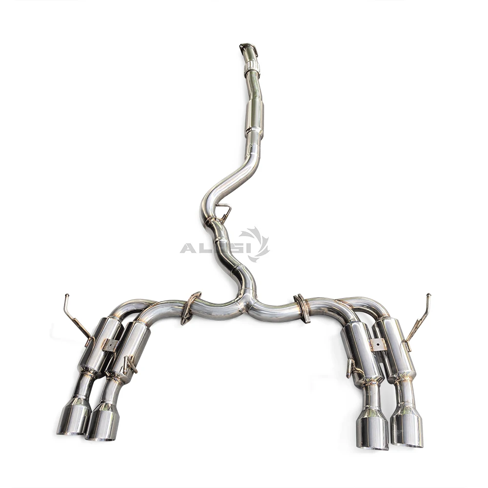Escape catback Subaru WRX STI 2.5T válvula inox alto rendimiento