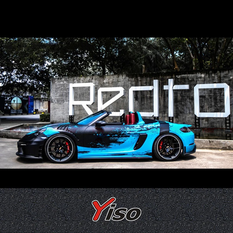 Guardabarros delantero RS de fibra de carbono para Porsche 718 Boxster - imagen 2