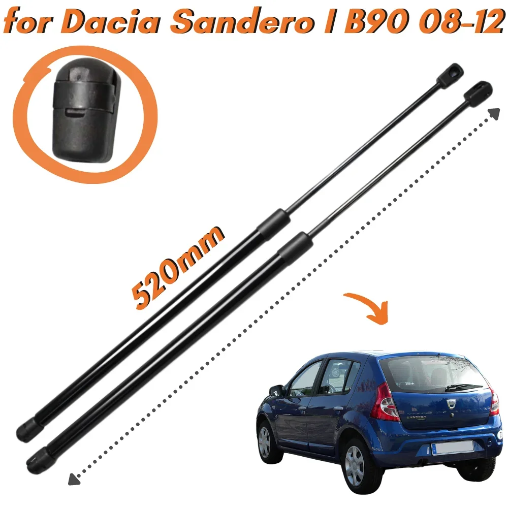 Puntales maletero Sandero I B90 2008-2012