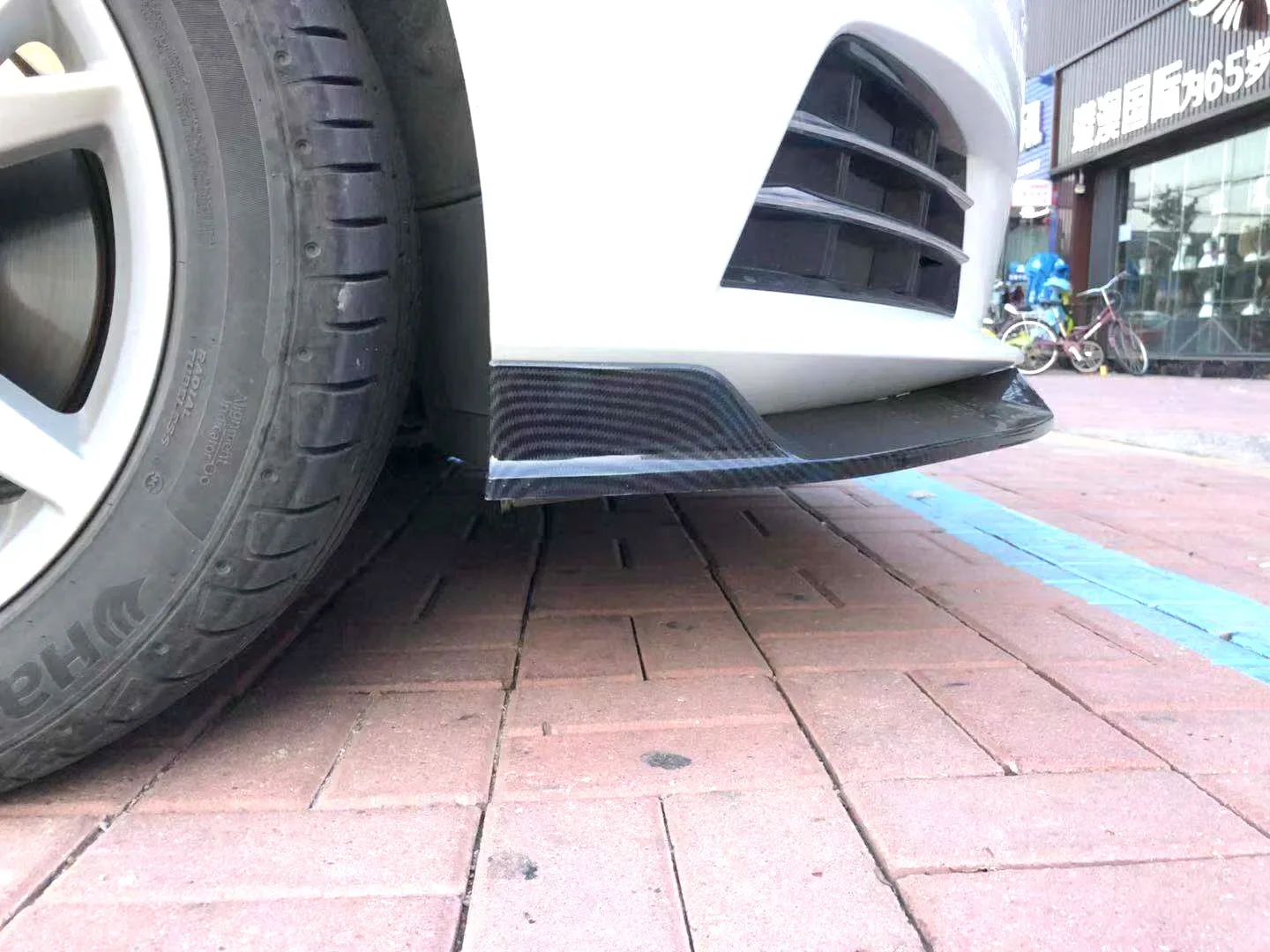 Kit de labio delantero tipo splitter para Audi A4L 2017-2019 - imagen 3