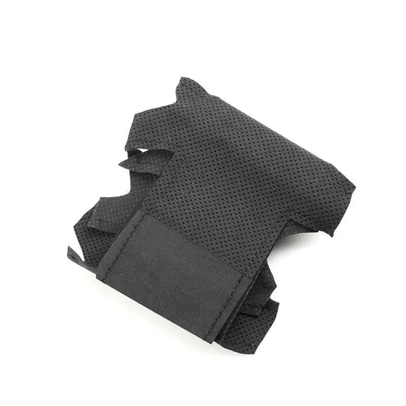 Funda para volante de ante negra cosida a mano Mercedes Clase S W222 - imagen 2