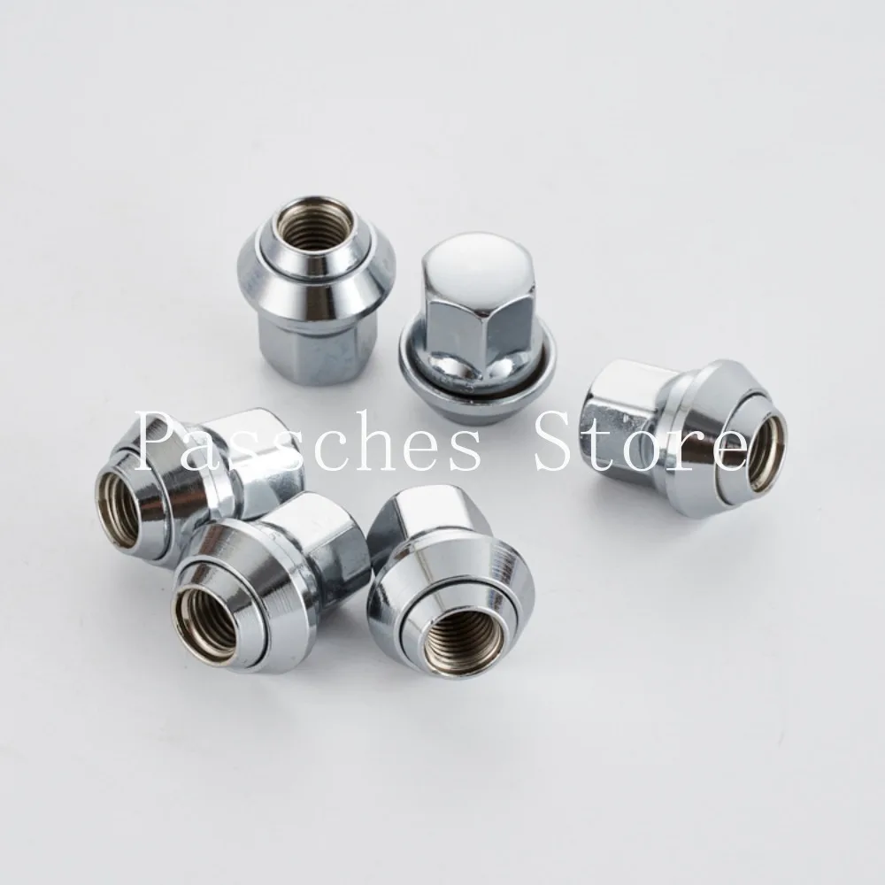 5 uds tuercas de rueda tornillos de cubo para Ford Volvo Mazda M12x1,5 hexagonal 19mm de espesor 31mm - imagen 5