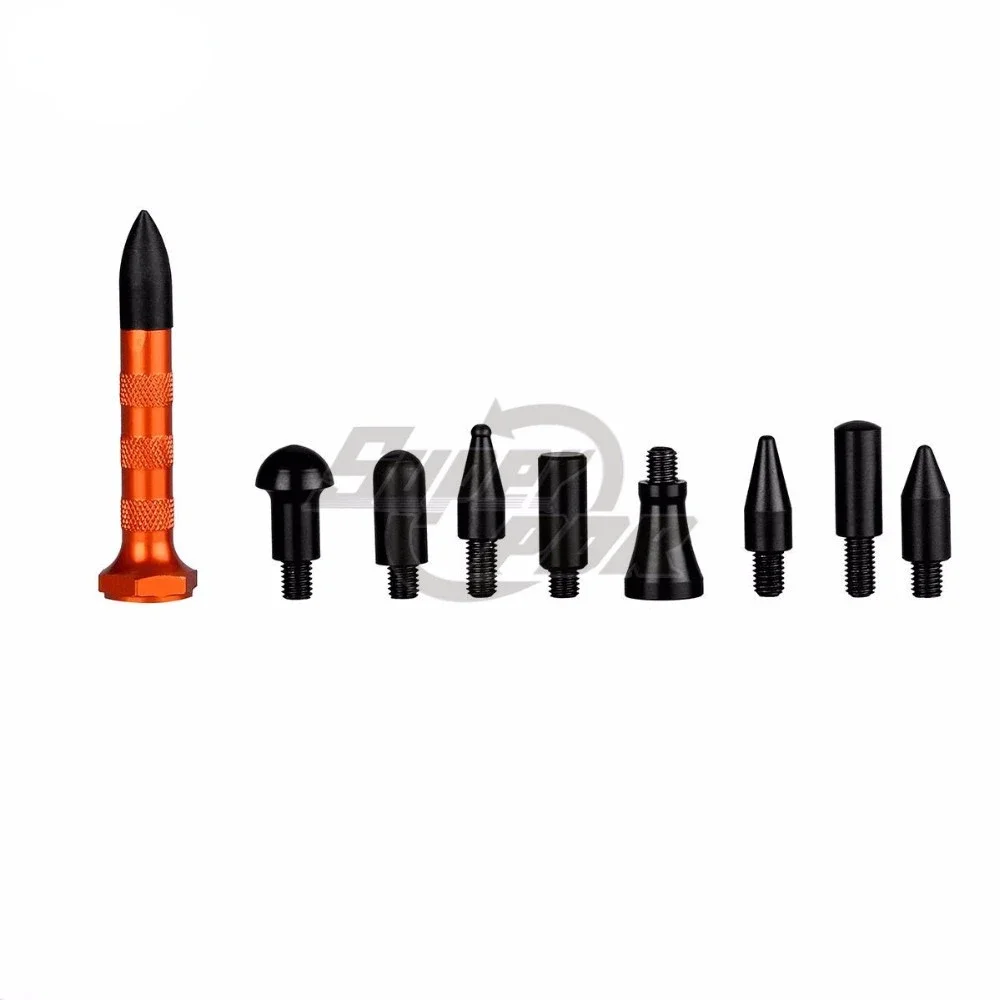 Kit desabollado PDR con martillo y plumas – Herramientas reparación abolladuras - imagen 3