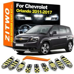 ZITWO Luces LED Canbus interior y maletero para Chevrolet Orlando