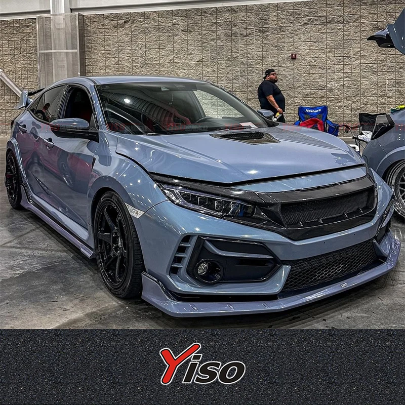 Tapa depósito expansión fibra carbono JS – Honda Civic Type R FK8 - imagen 4