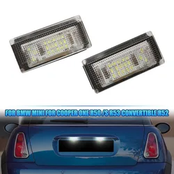 Luz LED de matrícula CAN bus para BMW Mini Cooper R50/R52/R53