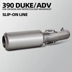 Escape slip-on con tubo intermedio para 390 y 250 Adventure