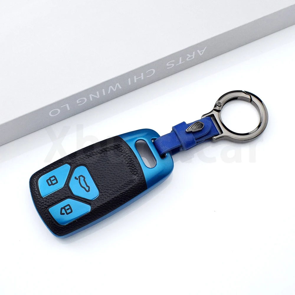 Funda para llave Audi de TPU con acabado cuero – A1, A3, A4 B9, Q3 - imagen 4
