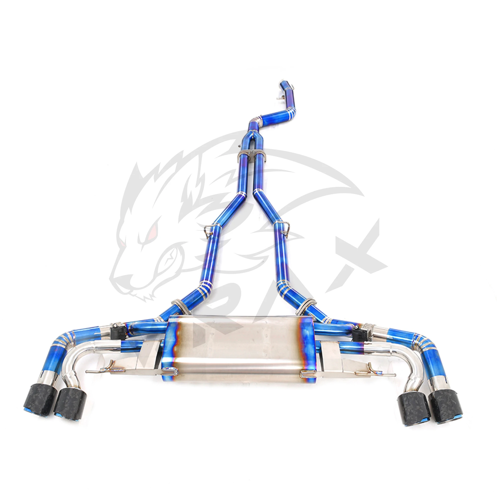 WRAX escape de titanio para BMW X5 (G05) 3.0L Turbo sistemas de válvula de Control de escape eléctrico accesorios de coche Catback perfecto - imagen 5