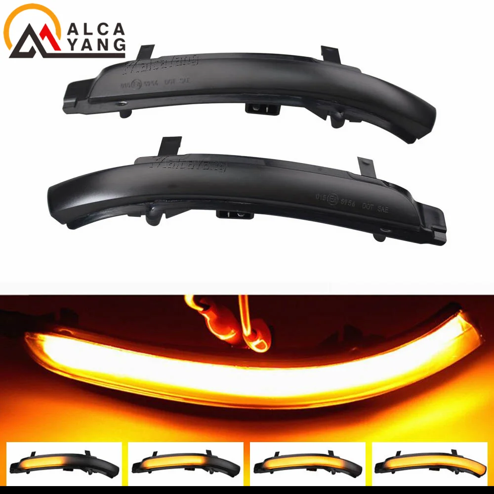 Intermitente dinámico LED de espejo para Skoda Octavia MK2 y Superb 3T - imagen 3