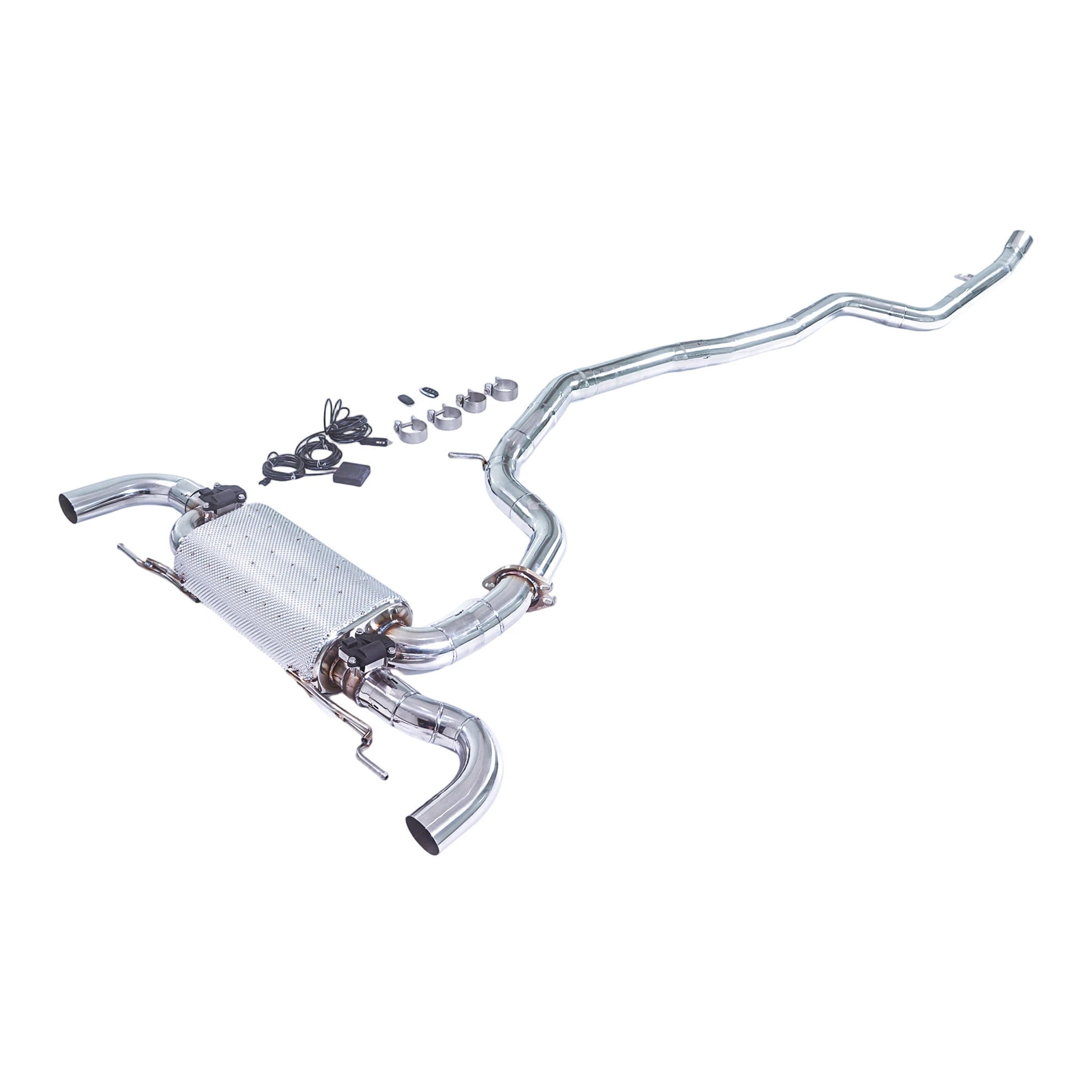 Escape cat-back con válvula para BMW 330e 2.0T B48 (2020-2024) - imagen 4