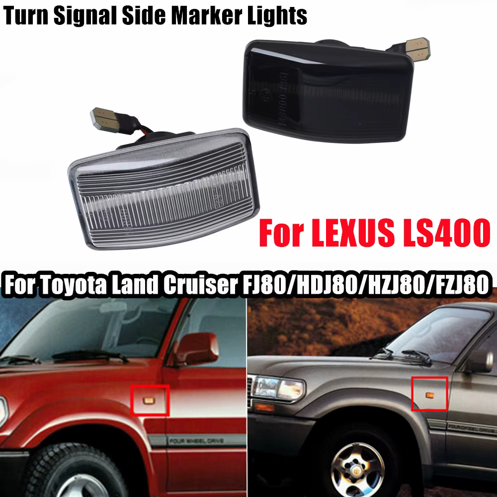 Intermitentes laterales para Lexus LS400 y Toyota MR2, Corolla y Celica - imagen 3