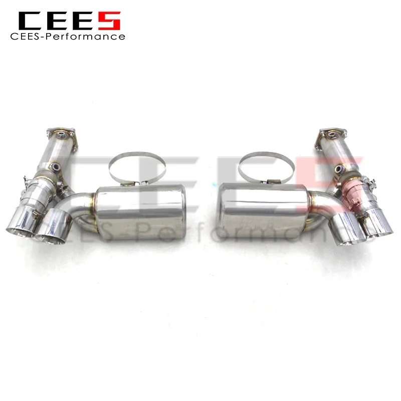 CEES Catback escape acero inoxidable – Porsche 911 997/997.1 Turbo 3.6
