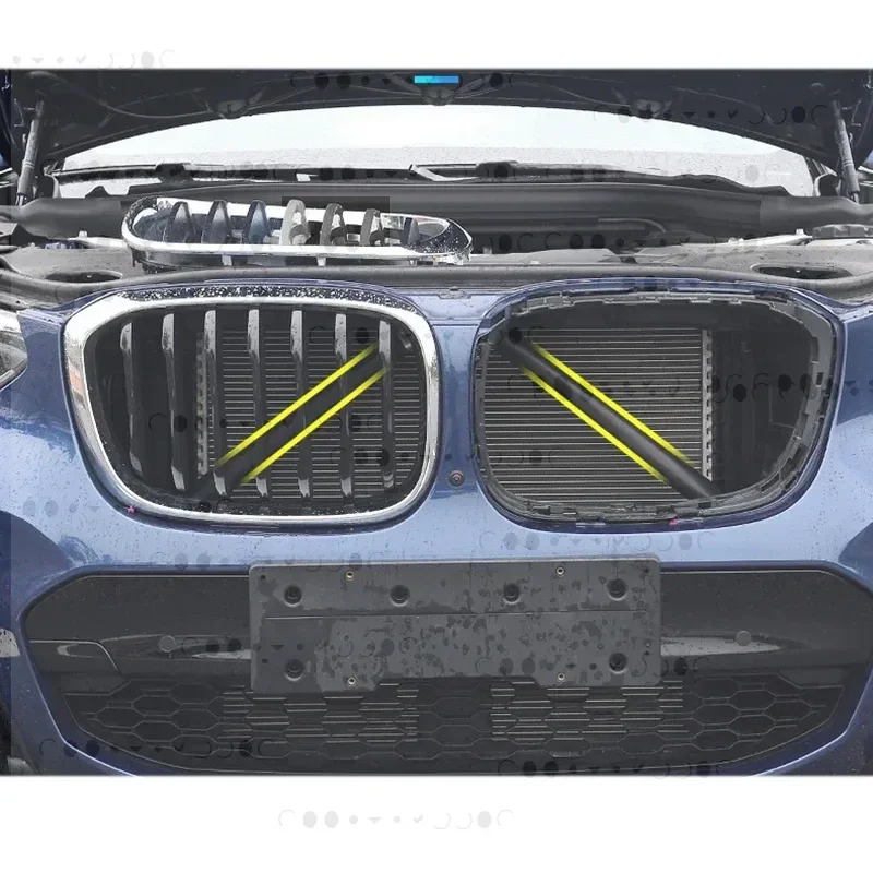 Molduras negras para rejilla delantera BMW X3 G01/G08 - imagen 5